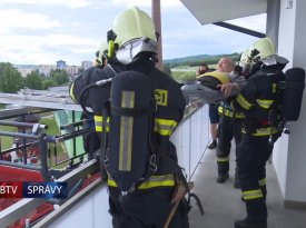 Cvičenie Zboru požiarnej ochrany 